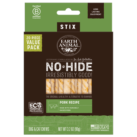 Earth Animal No-Hide® Pork Stix
