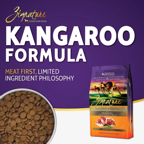 Zignature Original Kangaroo Formula with Probiotics