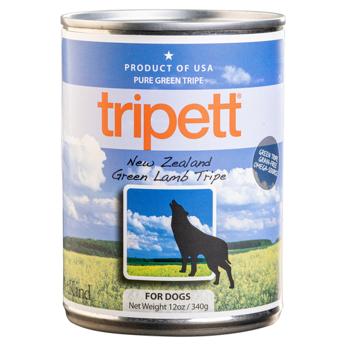 PetKind New Zealand Green Lamb Tripe Tripett Canned Dog Food