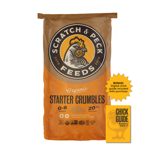 Scratch and Peck Feeds Starter Crumble 35 lbs