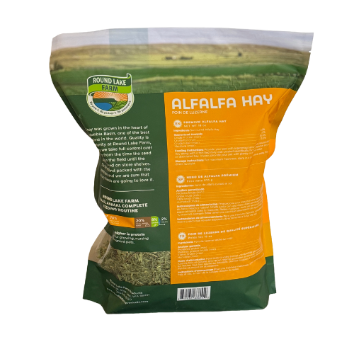 Round Lake Farm Alfalfa Hay Premium Small Animal Food