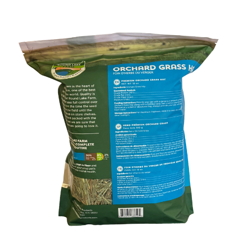 Round Lake Farm Orchard Grass Hay
