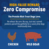 Finley's Chicken & Wild Boar Recipe Meaty Sticks Dog Treats