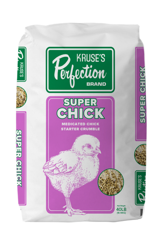 Kruse's Perfection Super Chick Start & Grow Medicated