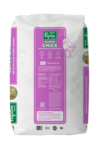 Kruse's Perfection Super Chick Start & Grow Medicated