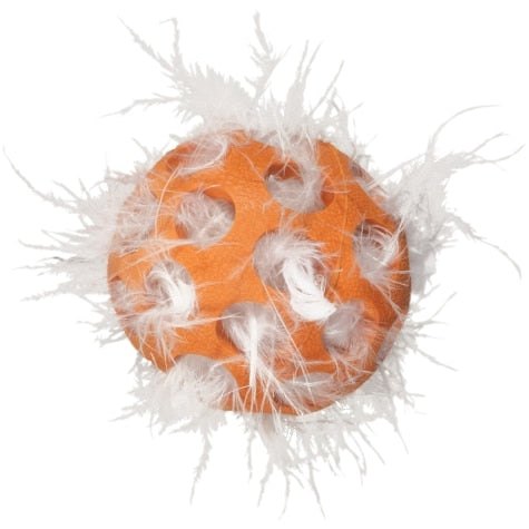 Petmate JW Cataction Feather Ball Cat Toy