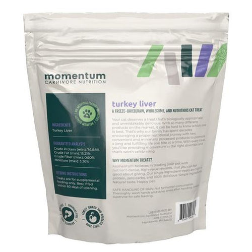 Momentum Freeze Dried Turkey Liver CAT Treats