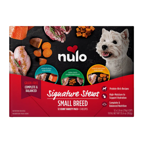 Nulo Signature Stew For Small Breed Dogs Variety Pack