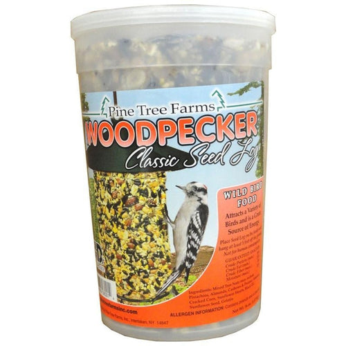 Pine Tree Farms Woodpecker Classic Seed Log