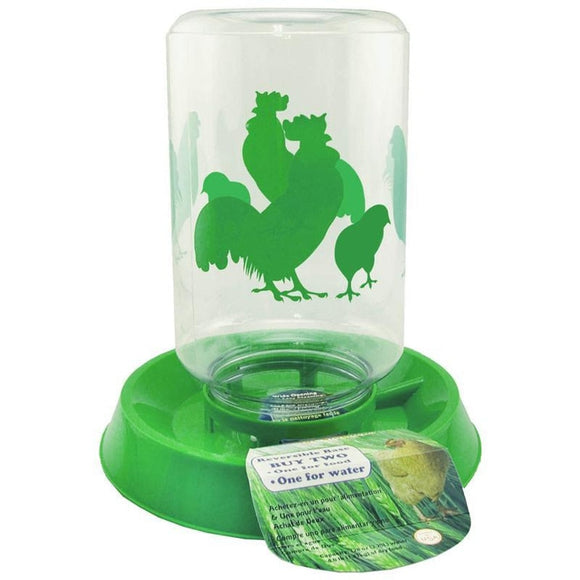 LIXIT CHICKEN FEEDER/WATERER COMBO