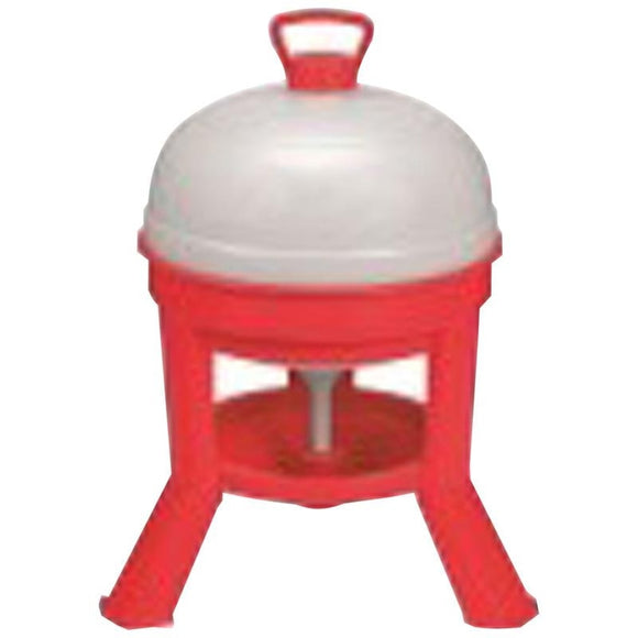 LITTLE GIANT DOME WATERER PLASTIC (RED)