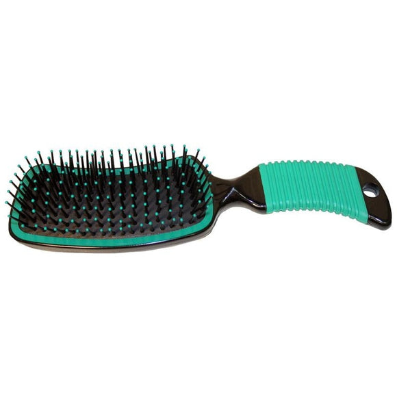 Curved Handle Mane and Tail Brush (BLUE)