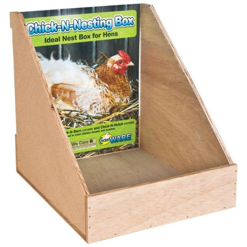 WARE CHICK-N-NESTING BOX (WOOD)