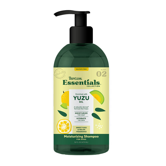 TropiClean Yuzu Oil Moisturizing Shampoo for Dogs